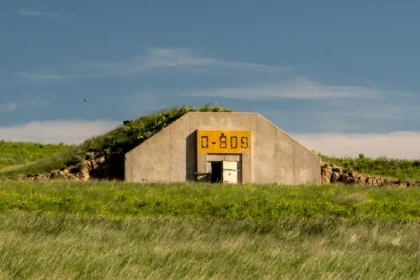 One of the 575 bunkers located in the Black Hills mountain range in South Dakota, US.