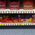 Easter eggs for sale in B&M stores.