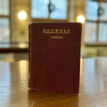 The copy of Beowulf that was returned to Sewickley Public Library after 54 years.