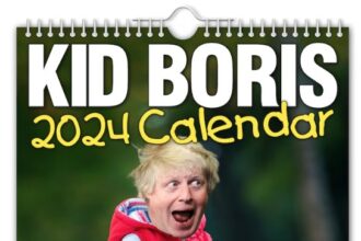 the hilarious ‘Baby’ Boris Johnson calendar for 2024.