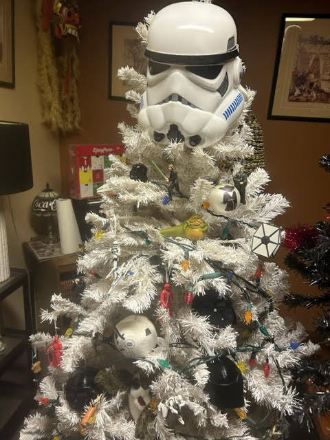 Vince Jackman and Tom Kereluk's Star Wars Christmas Tree.