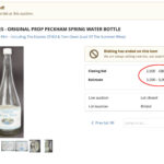 Del Boy's Peckham Spring Water product page on their website.