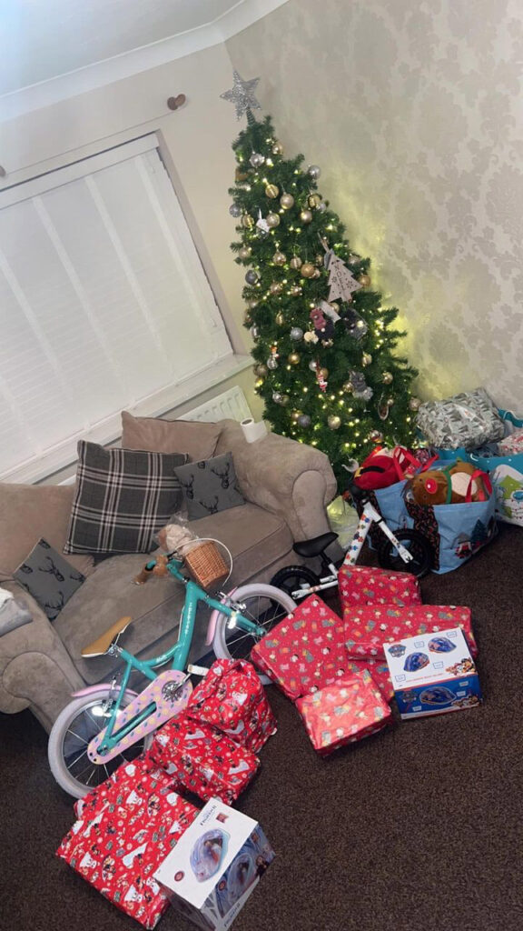 Georgia Schofield's Christmas tree.