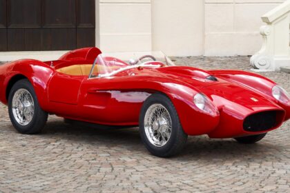 The Ferrari Testa Rossa J. The ultimate toy car on sale in Harrods for Christmas