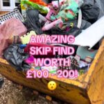 savvy woman Caroline Butler's video about finding gifts for family members by skip diving through people’s rubbish.