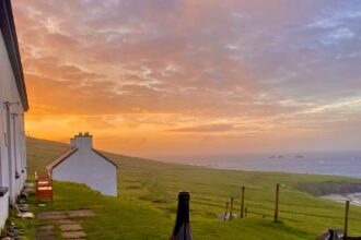 The coffee shop on Great Blasket Island, where two people will be paid to spend the summer on the remote island.