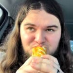 Kalani Smith goes viral on social media for trying a Greggs sausage roll for the first time with priceless reaction.