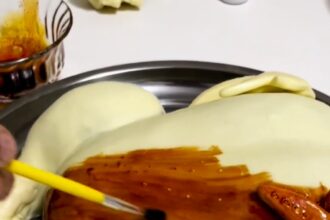 Taisnara’s making her viral realistic chicken cake.