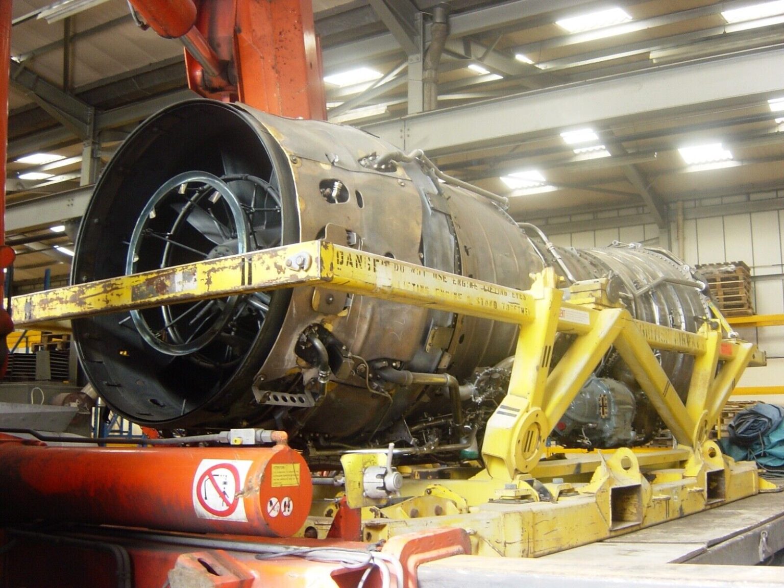 The Rolls Royce Olympus Turbojet 593-610 from a BA Concorde now available for sale on ebay.