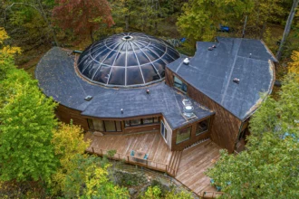 The ‘UFO’ house in the middle of the woods is now available for sale in in Chappaqua, New York, US, goes viral on social media.