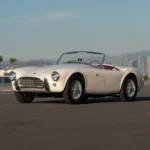 The vintage 1963 Shelby 289 Cobra car now available at an auction in Phoenix, Arizona, US.