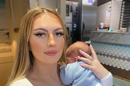 Abby Williams with son Bambi, the savvy mom saves hundreds per month by getting deals on Vinted and in Facebook groups, is sharing her money saving tips and hacks.