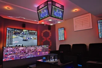 Hussain’s basement viral transformation video of the ultimate man cave.