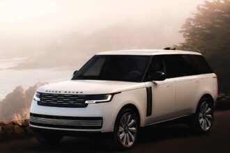 The new Range Rover for the driving job in west London.