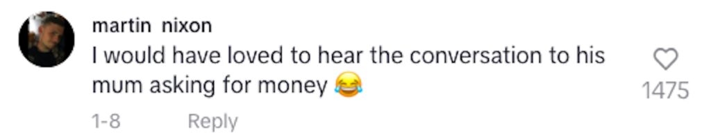Social media comment on the video of the two men accused of ‘dine and dash’ diners getting caught after not paying their £120 bill.