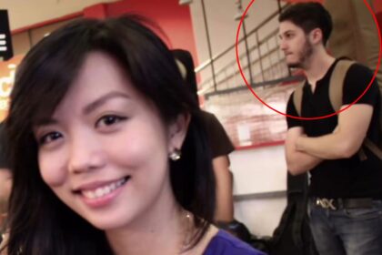 a woman has gone viral after revealing about her husband being in the background of one of her pictures, two years before they met.