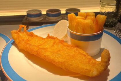 Tom Kerridge’s Market Day fish and Chips served at The Coach in Marlow, Bucks gets mocked online.