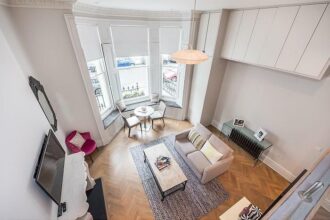 inside the studio flat now available for sale at a reasonable price in london.