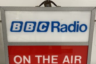 bizarre Vintage BBC radio equipment up for sale at an auction are being auctioned off by Omega Auctions in Newton-le-Willows in Merseyside.