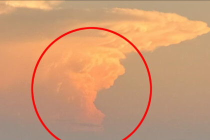cloud spotted in Brisbane, Australia by Hayley Skye, that bears an uncanny resemblance to Donald Trump goes viral on social media.