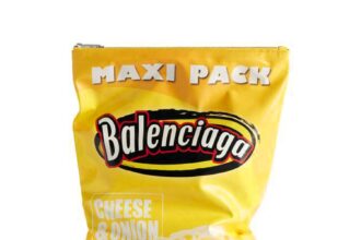 Balenciaga faces mockery for selling handbags resembling Doritos packets for £1,350, sparking criticism and comparisons to the popular snack. Despite the trendy fashion brand's reputation for wacky designs, the exorbitant price tag draws ire from fashion enthusiasts.