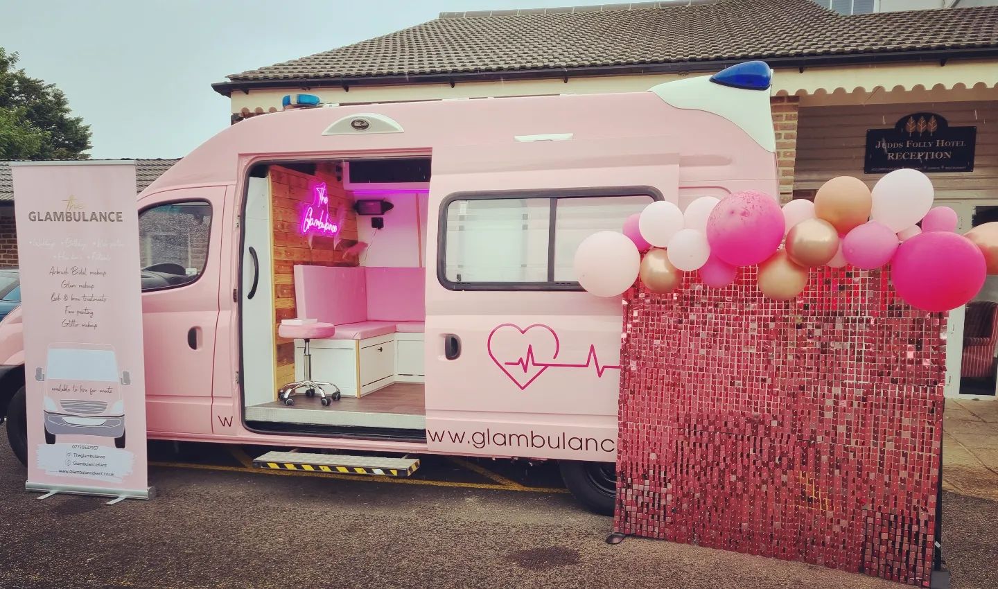 British woman transforms old ambulance into mobile brow and lash ...