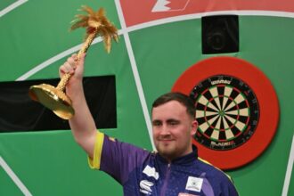 Teen darts sensation Luke Littler surpasses all with 1.37 million followers across Instagram, Facebook, and X, outshining seasoned players on and off the oche.