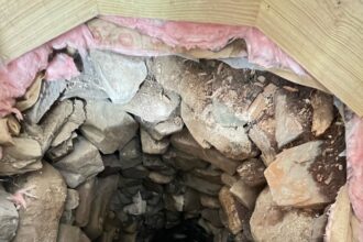 A couple discovers a hidden historical well under their floorboards from the 1850s. They preserve it as "The Well of Forgiveness" in their gallery, creating a conversation piece and honoring its past.