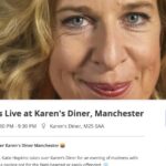 Karen's Diner faces backlash for hosting a Katie Hopkins 'take-over' night at £40 per head, sparking controversy and divided opinions.