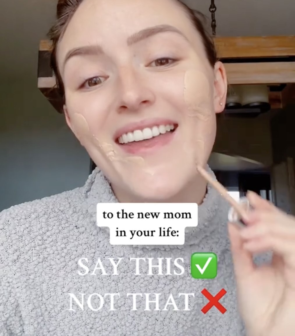 Madison Barbosa, a mother of two, shares her frustration on TikTok about people comparing her newborns to their dad. She emphasizes the importance of recognizing the mother's sacrifice during childbirth.