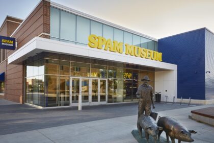 Explore the Spam Museum in Austin, Minnesota, ahead of Spam Appreciation Week! Enjoy free admission, interactive exhibits, and even sample Spam. Learn about the iconic meat's history in this quirky tourist attraction.