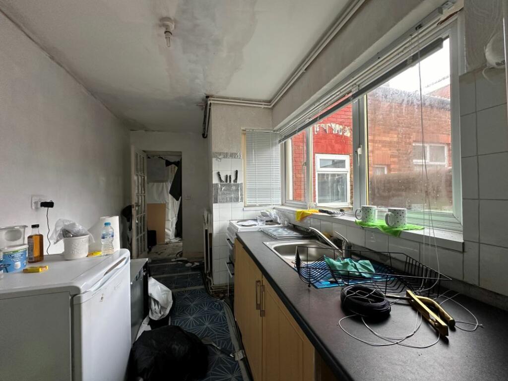 inside the property Two-bed house in Sunderland for £32,500, but it used to be a cannabis farm. Needs extensive refurbishment. Auction on March 6.