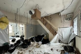 inside the property Two-bed house in Sunderland for £32,500, but it used to be a cannabis farm. Needs extensive refurbishment. Auction on March 6.