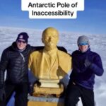 Explore the incredible discovery of a buried artifact in Antarctica, revealed by adventurer Chris Brown, uncovering a piece of history buried in ice.