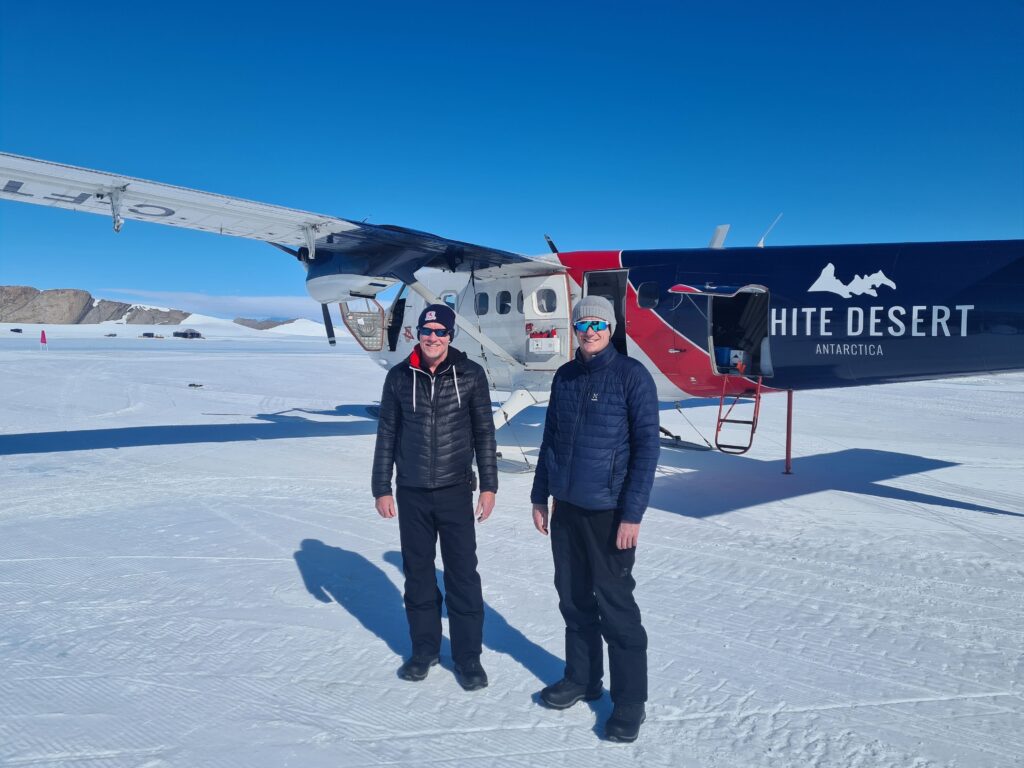 Explore the incredible discovery of a buried artifact in Antarctica, revealed by adventurer Chris Brown, uncovering a piece of history buried in ice.