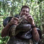 The discovery of the world's largest snake, the Northern Green Anaconda, in the Amazon Rainforest, measuring 26ft long and weighing 440 lbs, was made by TV wildlife presenter Professor Freek Vonk in remote Brazil. The findings were published in the scientific journal Diversity on 16 February.
