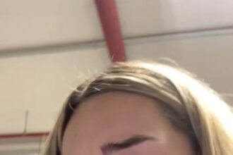 Influencer in tears after second car crash, tries to cover up with felt tip pen. Video goes viral, fans offer advice and criticism.