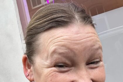 Joanna the British actress who gets ears pierced aged 46, goes viral on social media.