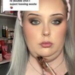 Courtney Worsham goes viral for sharing her makeup hack to conceal her double chin, prompting debate online. While some criticize, others praise her confidence-boosting trick. Courtney defends her choice, citing rapid weight gain from medication and finding empowerment through makeup.