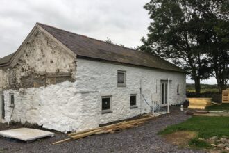 Anna Roberts the woman who turned a derelict barn into her dream home, making a profit after years of DIY renovation.