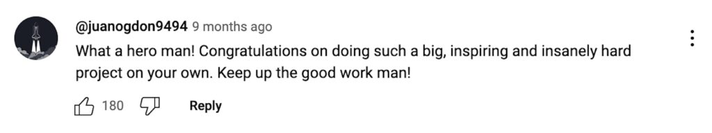 social media comment on the video of Alex Burkan, the DIY genius who brought Iron Man to life with his own operational suit. Six years in the making, this marvel features a 3D-printed mask, 'repulsor blaster', and artificial muscles powered by Tesla car batteries. His journey, documented on YouTube, has captivated nearly a million subscribers, earning him praise as an engineering icon.