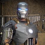 Alex Burkan, the DIY genius who brought Iron Man to life with his own operational suit. Six years in the making, this marvel features a 3D-printed mask, 'repulsor blaster', and artificial muscles powered by Tesla car batteries. His journey, documented on YouTube, has captivated nearly a million subscribers, earning him praise as an engineering icon.