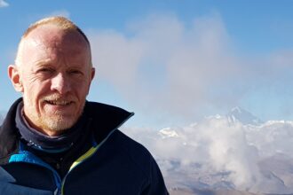 the British explorer who was stuck in Antarctica for a month facing harsh winds in one of the remotest places on the planet.