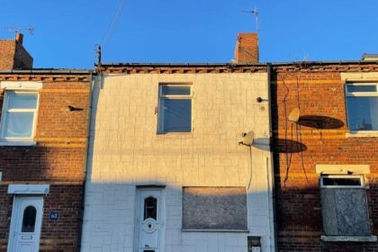 For just £5,000, dare to live on '66 Sixth Street' in Peterlee, Co Durham, with a devilish address of '666'. Bid now for this daring two-bedroom property!