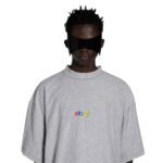 Balenciaga faces ridicule for selling a £475 inside-out T-shirt featuring the eBay logo. The unconventional design sparked a flurry of mocking comments.