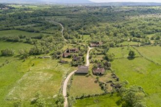 Historic ghost village near Madrid, Spain, dating back to the 15th century, offered for £154,000. Unique investment opportunity awaits.