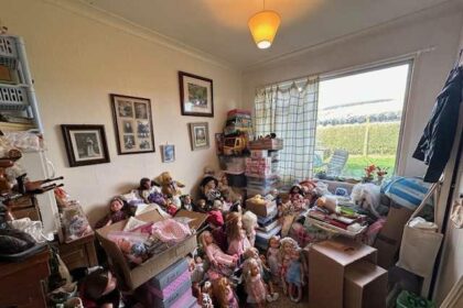 Detached house in Scottish countryside for £130,000 comes with a creepy catch: it's filled with bin bags and dolls. Perfect for off-grid living but beware the eerie occupants.