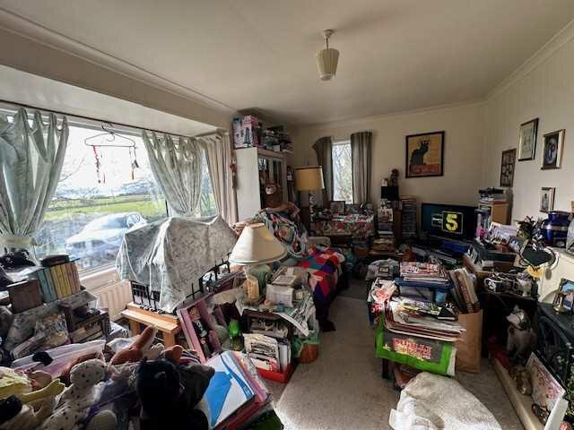 Detached house in Scottish countryside for £130,000 comes with a creepy catch: it's filled with bin bags and dolls. Perfect for off-grid living but beware the eerie occupants.