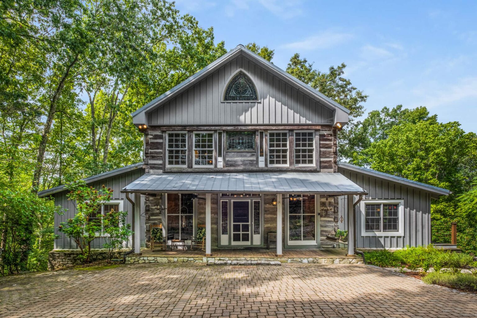Johnny Cash's custom-built home for his son hits the market for $6.25 million. Rustic charm and serene woodland setting await in Hendersonville, Tennessee.