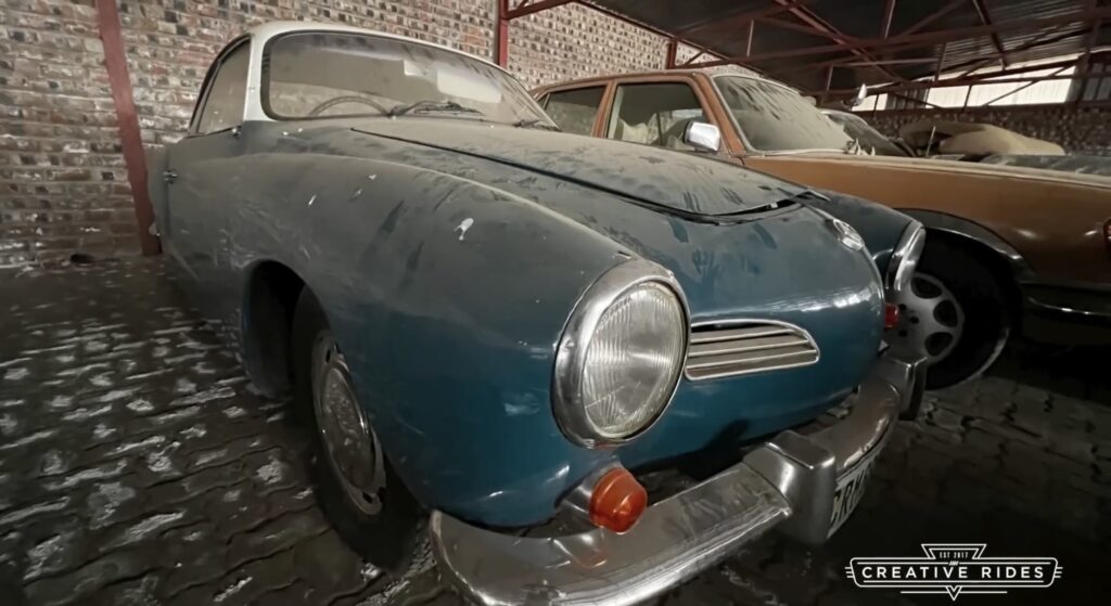 A hidden treasure trove of classic cars, including vintage Porsches and Mercedes, discovered in an abandoned warehouse, astounds car enthusiasts. The late owner's remarkable collection heads to auction.